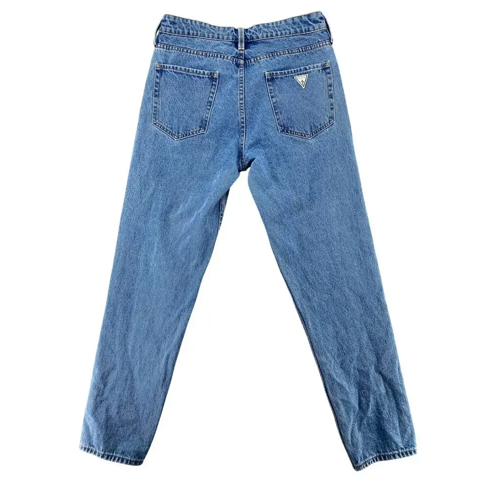 Vintage Guess Jeans Women 32 90s Relaxed Fit Mom Denim Blue USA Style